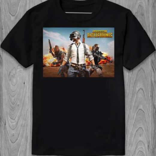 Футболка PrintBro PUBG: Battlegrounds PG05909 Чорний