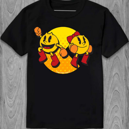 Футболка PrintBro Ms. Pac-Man PG05764 Чорний