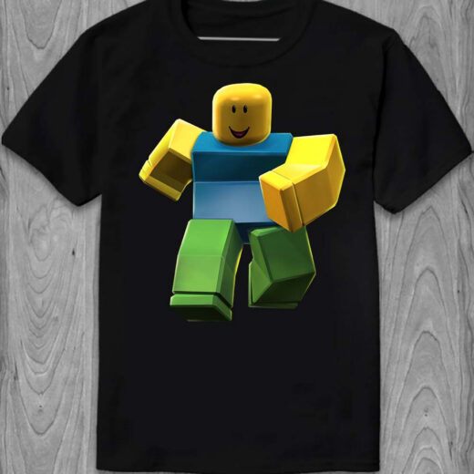 Футболка PrintBro Roblox Noob PG05881 Чорний