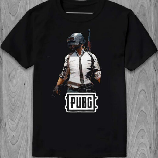 Футболка PrintBro PUBG: Battlegrounds logo PG05906 Чорний