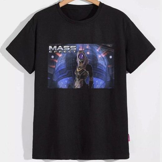 Футболка PrintBro Mass Effect: Талі Зора PG07192 Чорний