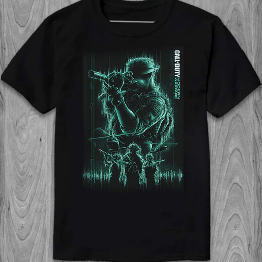 Футболка PrintBro Call of Duty: Modern Warfare PG05751 Чорний