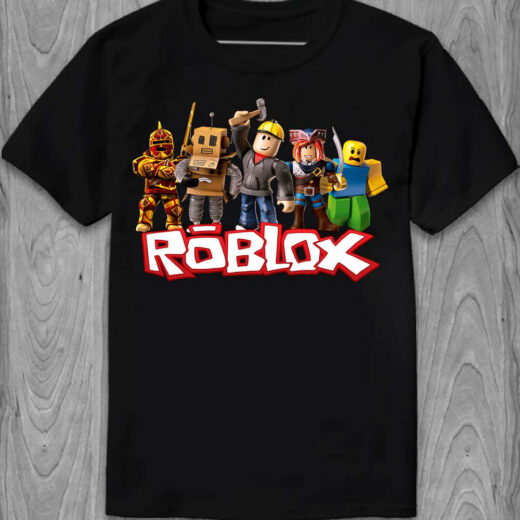 Футболка PrintBro Roblox heroes PG05878 Чорний