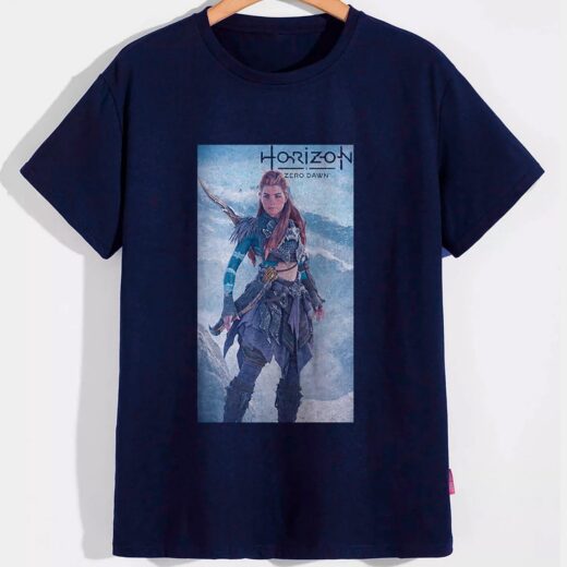 Футболка PrintBro Елой — Мисливиця на машини PG07183 goodreclama Темно-синій (Deep Navy)