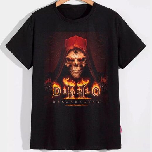Футболка PrintBro Diablo Resurrected PG07161 Чорний