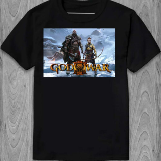 Футболка PrintBro God of War: Ragnarök PG05890 Чорний