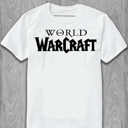 Футболка PrintBro World of Warcraft PG05873 Білий