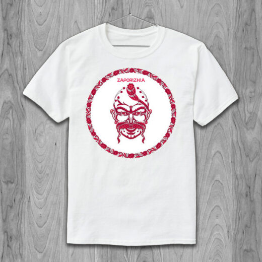 Футболка PrintBro Zaporizhia PG01808 goodreclama Білий