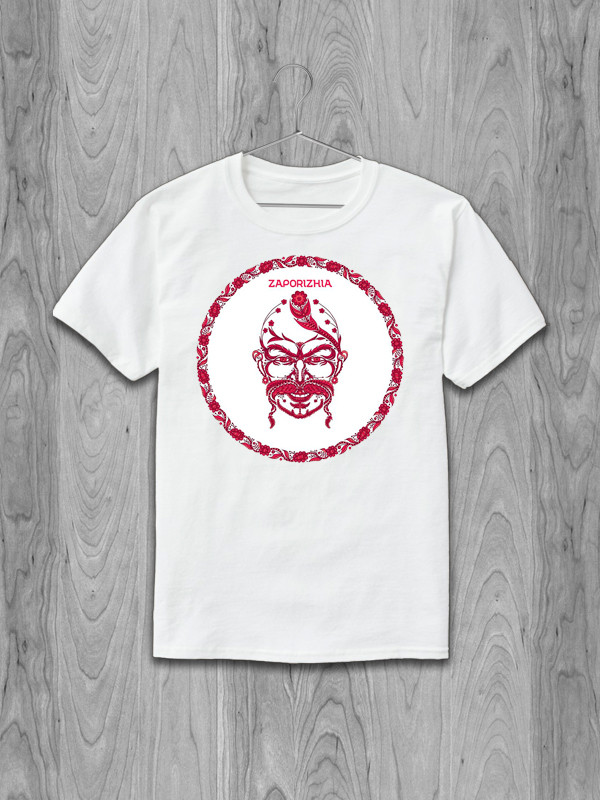 Футболка PrintBro Zaporizhia PG01808 goodreclama Білий