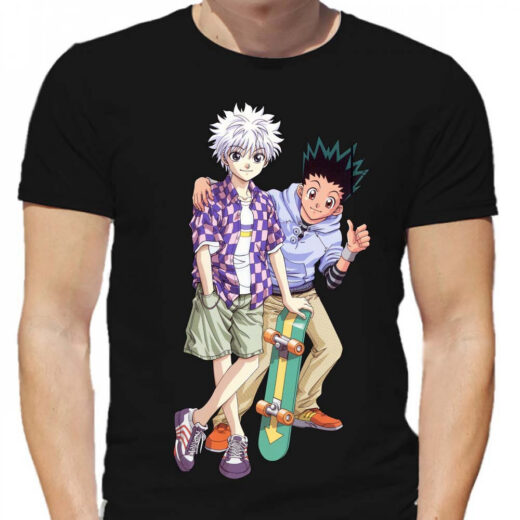 Футболка PrintBro Gon and Killua PG05601 Чорний