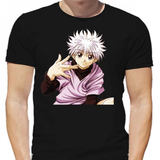 Футболка PrintBro Золдік Killua Zoldyck PG05600 Чорний
