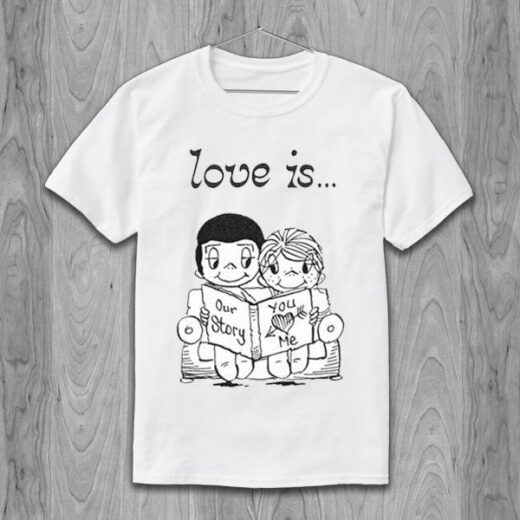 Футболка PrintBro Love is... Our story PG05072 goodreclama Білий