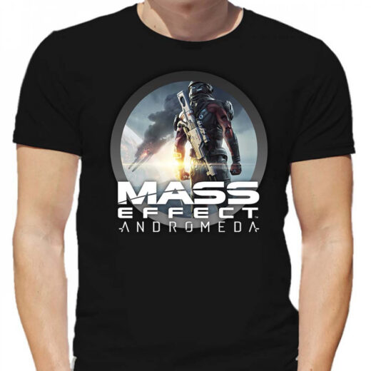 Футболка PrintBro Mass Effect: Andromeda PG05545 Чорний