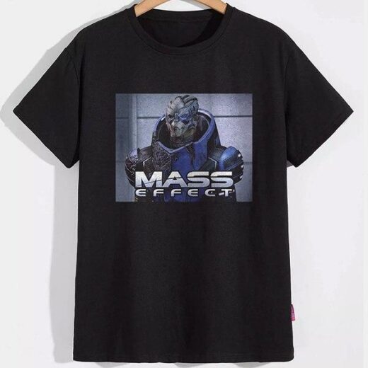 Футболка PrintBro Mass Effect: Гаррус Вакаріан PG07193 Чорний