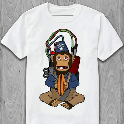 Футболка PrintBro Call of Duty Monkey PG065736 Білий