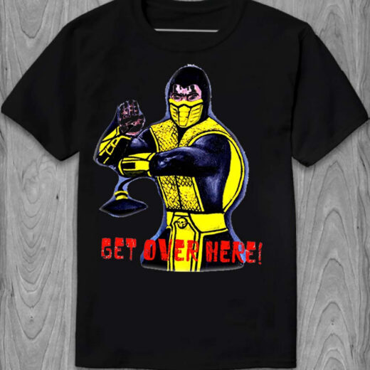 Футболка PrintBro Mortal Kombat Scorpion PG05838 Чорний