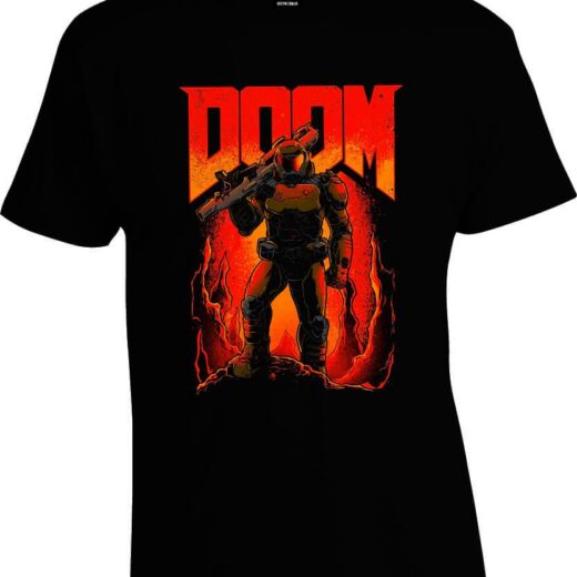 Футболка PrintBro Doom Eternal PG05542 Чорний
