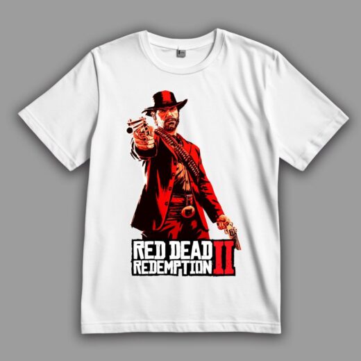 Футболка PrintBro Red dead redemption PG04142 Білий