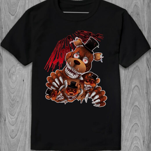 Футболка PrintBro FNaF PG05200 Чорний
