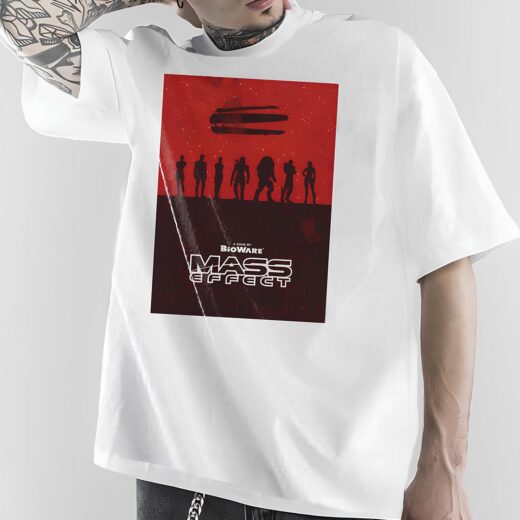 Футболка PrintBro Mass Effect Reapers is coming PG065748 Білий