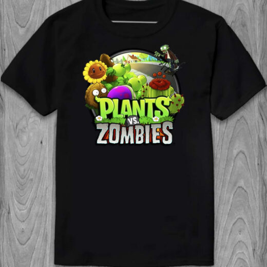 Футболки Plants vs. Zombies PG05900 Чорний