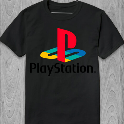Футболка PrintBro PlayStation PG05662 Чорний