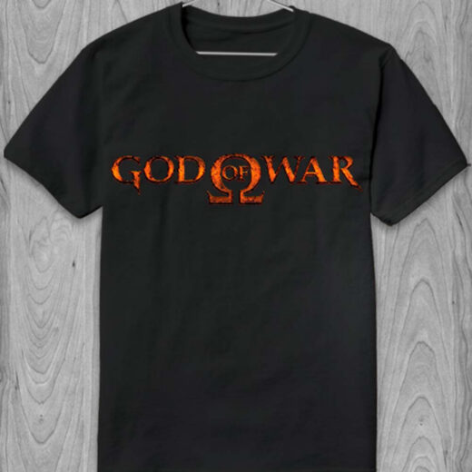 Футболка PrintBro God of War logo PG05638 Чорний