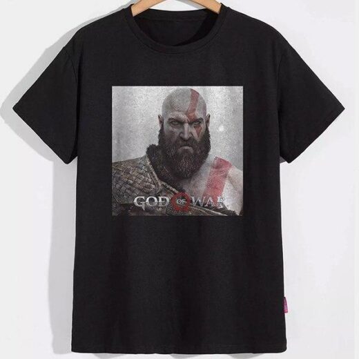 Футболка PrintBro God of War Персонаж Кратос PG07173 Чорний