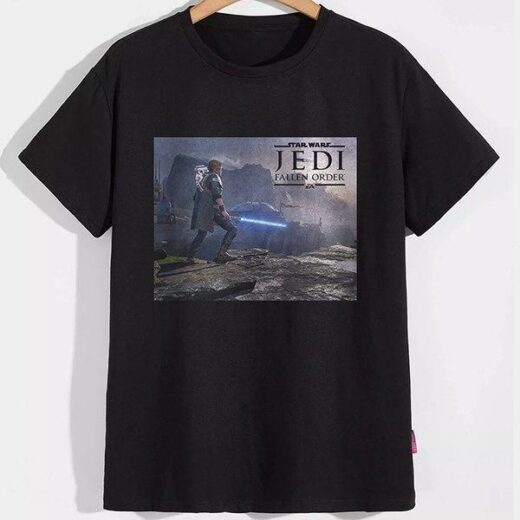 Футболка PrintBro Jedi: Fallen Order Шлях джедаю PG07202 Чорний
