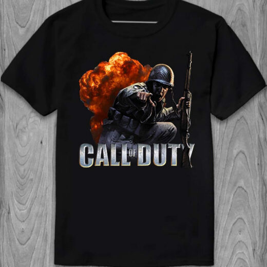 Футболка PrintBro Call of Duty 2 PG05757 Чорний