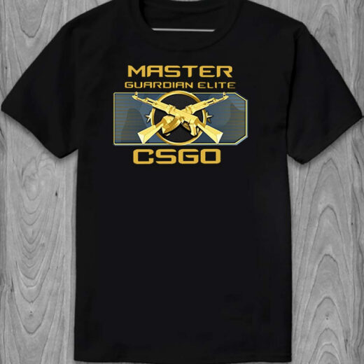 Футболка PrintBro Master guardian elite CSGO PG05834 Чорний