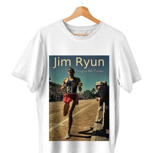 Футболка PrintBro чоловіча Jim Ryun PG02583 Білий