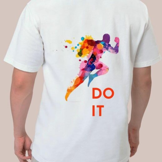 Футболка PrintBro чоловіча Do it PG02579 goodreclama Білий