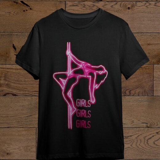 Футболка PrintBro Pole Dance. Girls PG03173 goodreclama Чорний