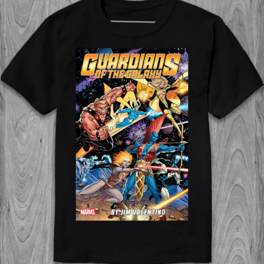 Футболка PrintBro чоловіча Guardians of the Galaxy Вартові Галактики (1990) #1 PG02309 Чорний