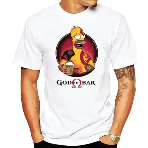 Футболка PrintBro Homer god of bar