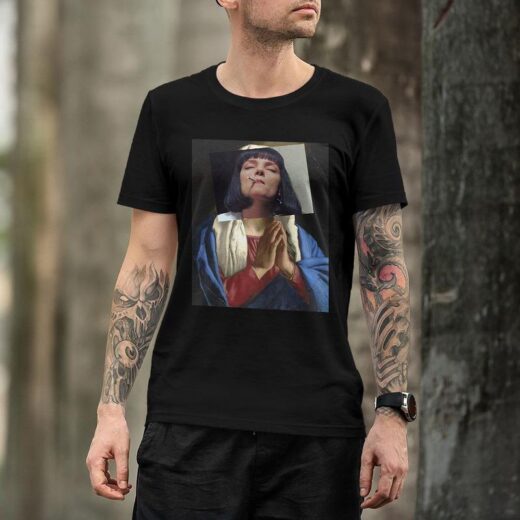 Футболка PrintBro з принтом Surrealism pulp fiction (Сюарреалізм кримінальне величо)