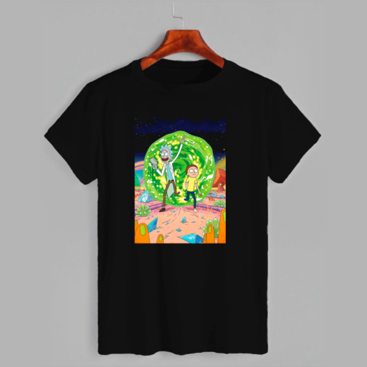 Футболка PrintBro з принтом Рік і Морті Art.003