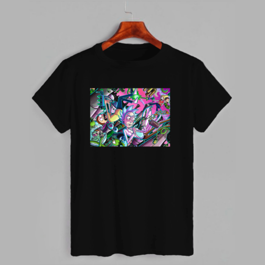 Футболка PrintBro з принтом Рік і Морті Art.007