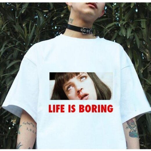 Футболка PrintBro Life is boring