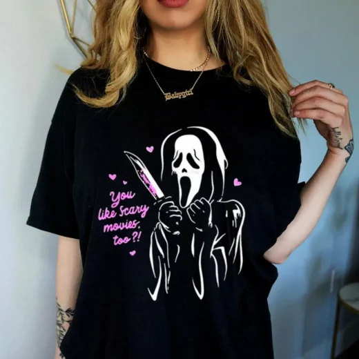 Футболка PrintBro Ghosts Face Art.002