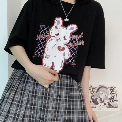 Футболка PrintBro Heart sad rabbit