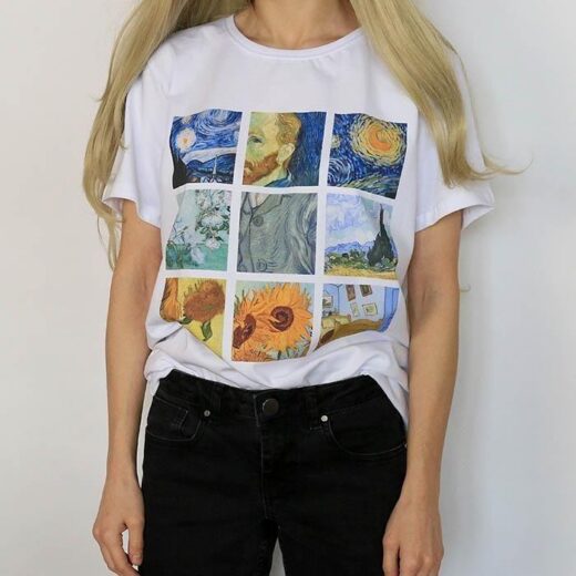 Футболка PrintBro Картини ван гога