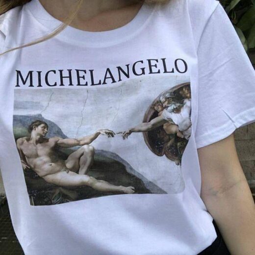 Футболка PrintBro Микиланджело
