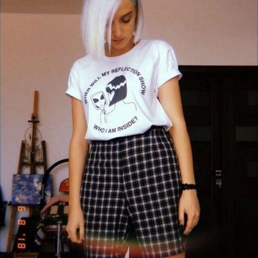 Футболка PrintBro When will me reflection show who i am inside unisex
