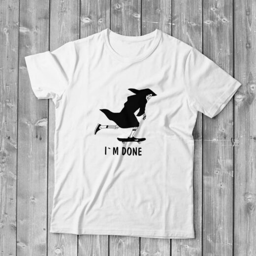 Футболка PrintBro i'm done Art.002
