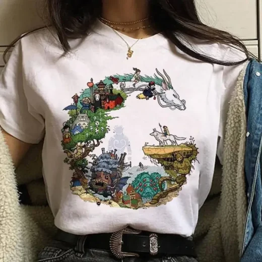 Футболка PrintBro Хаяо Міядзакі unisex Art.001
