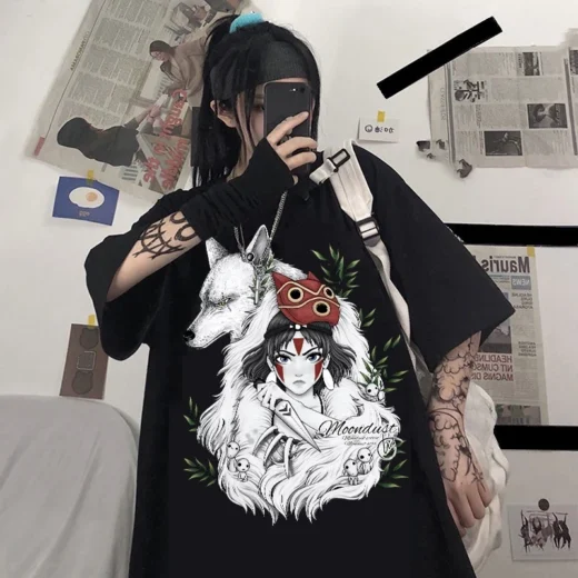 Футболка PrintBro Принцеса Мононоке unisex Art.003