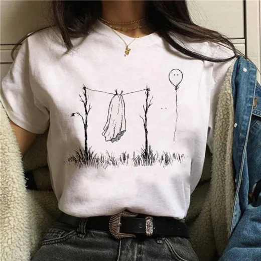 Футболка PrintBro мила естетична готика Art.001