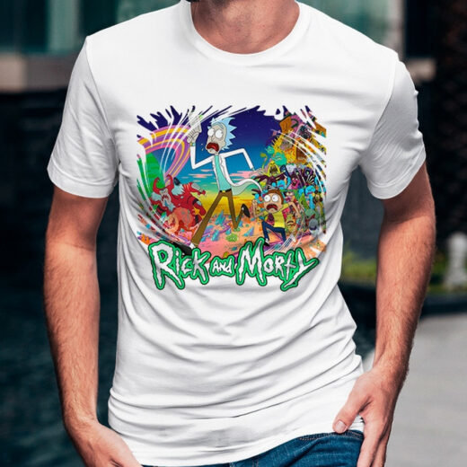 Футболка PrintBro Rick and Morty Art.001